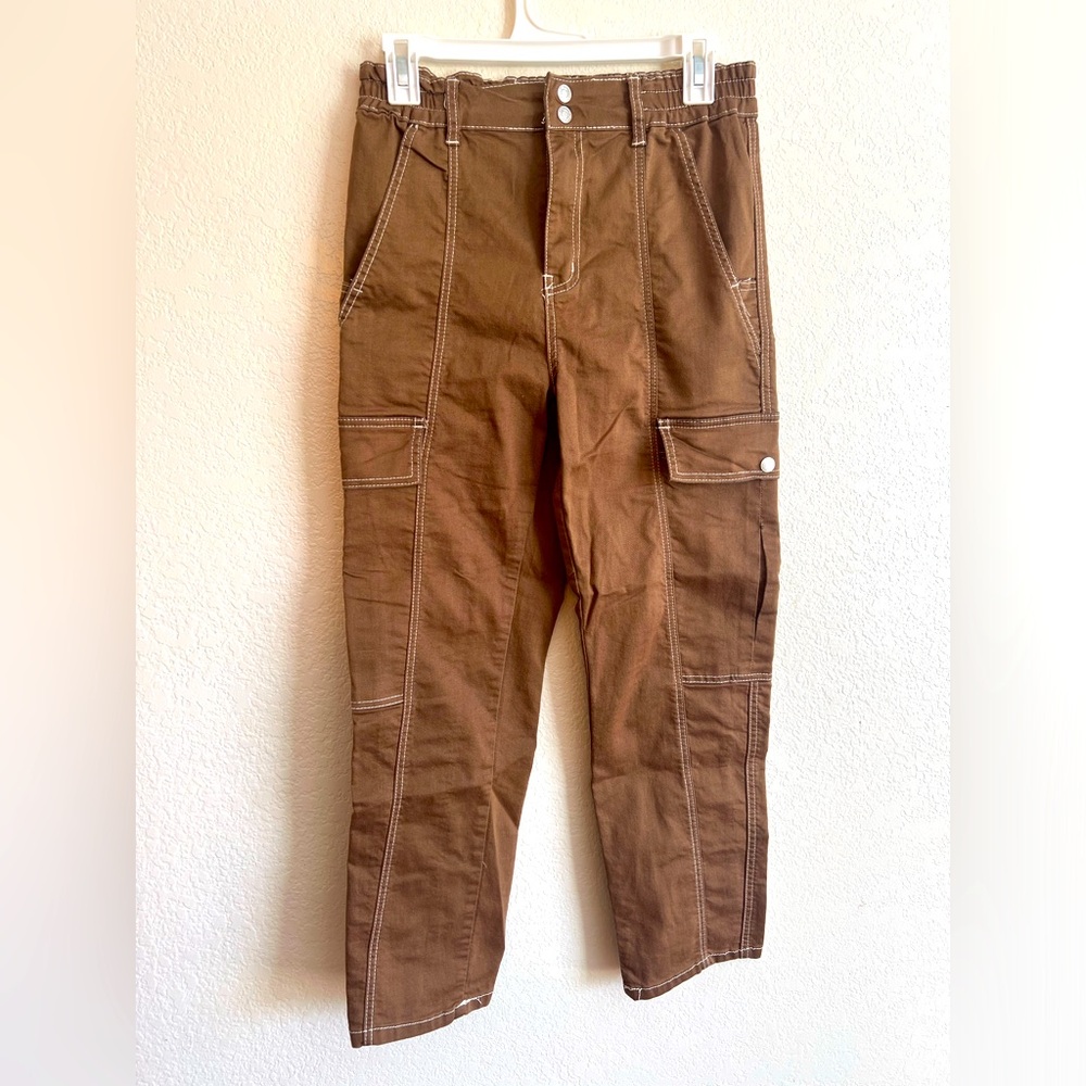 Brown cargo pants